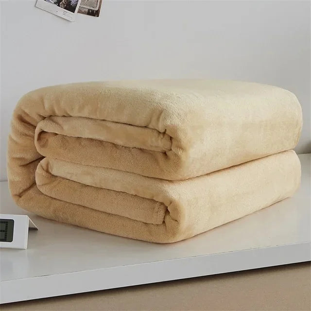 Coral Fleece Lightweight Throw Blanket