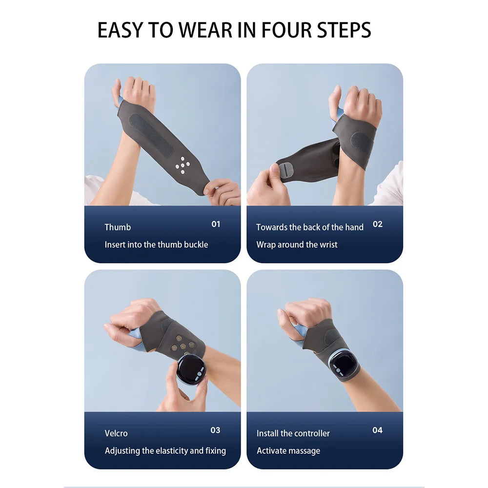 Heated Wrist Brace for Pain Relief
