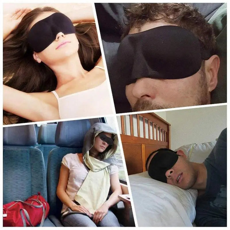 3D Eye Mask – Soft Light Blocking Sleep Mask