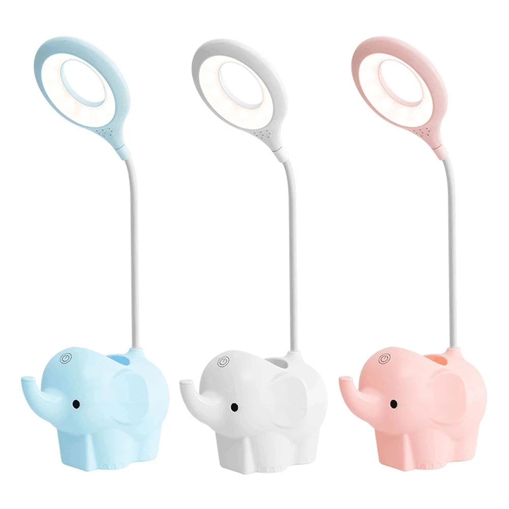Cute Elephant LED Desk Lamp