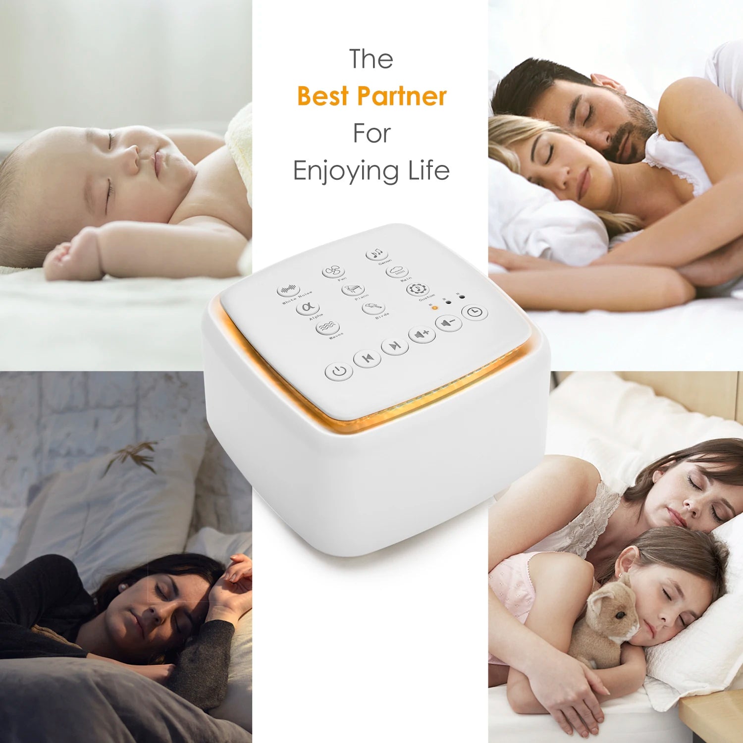 Rechargeable White Noise Sleep Machine