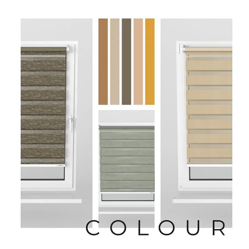 Custom Motorized Zebra Blinds – Day & Night