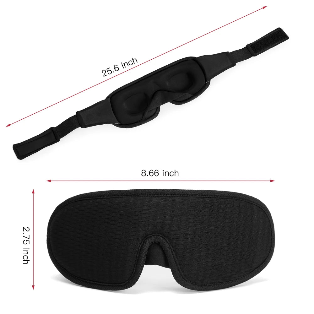3D Soft Padded Sleep Eye Mask