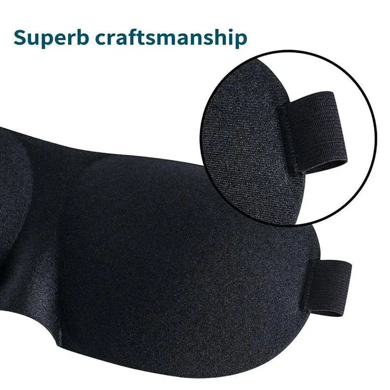 3D Eye Mask – Soft Light Blocking Sleep Mask