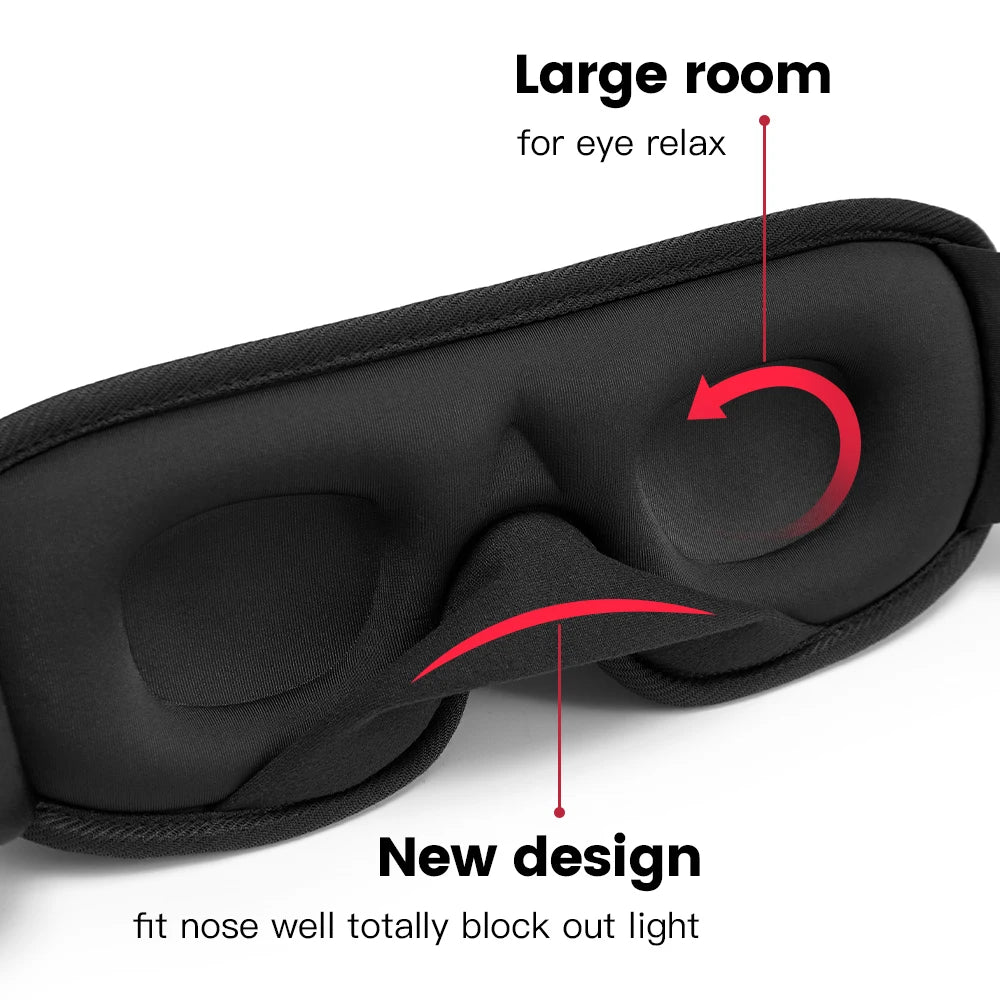 3D Soft Padded Sleep Eye Mask
