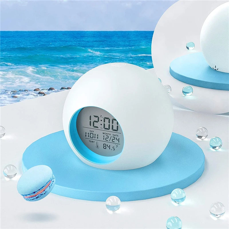 Kids Digital Alarm Clock with Night Light