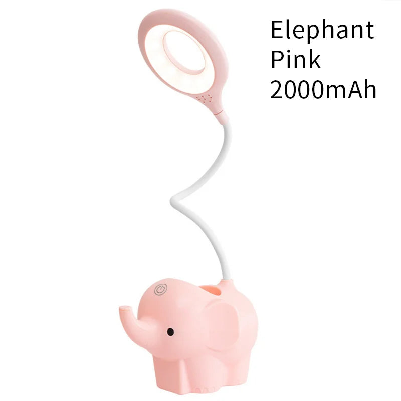 Cute Elephant LED Desk Lamp