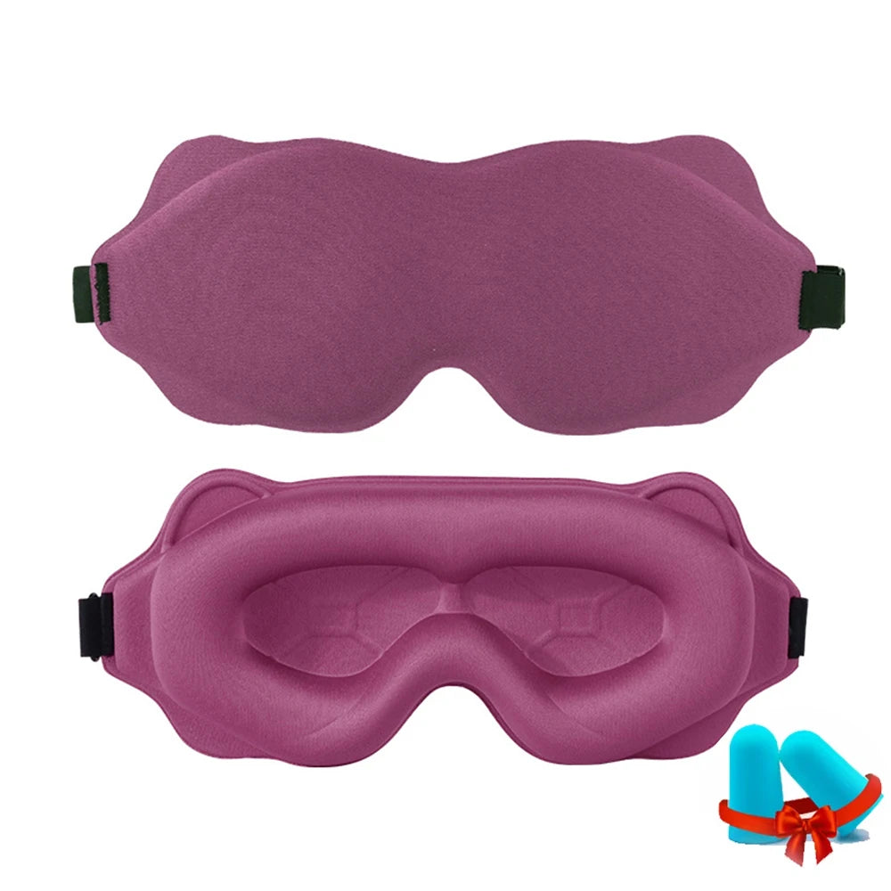 3D Sleep Mask for Travel & Night