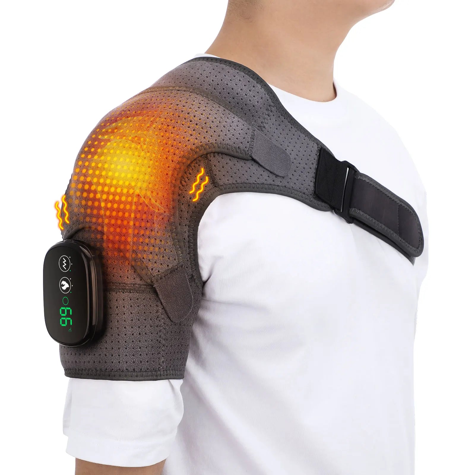 Infrared Heating Shoulder Massager Wrap