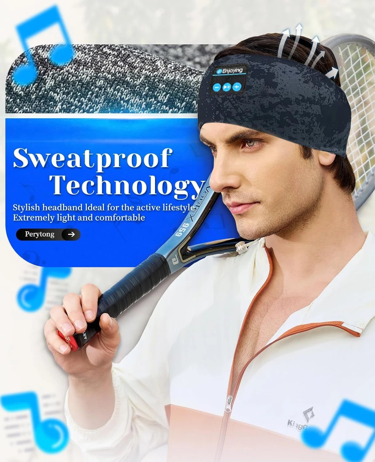 Bluetooth Sleep & Sports Headband