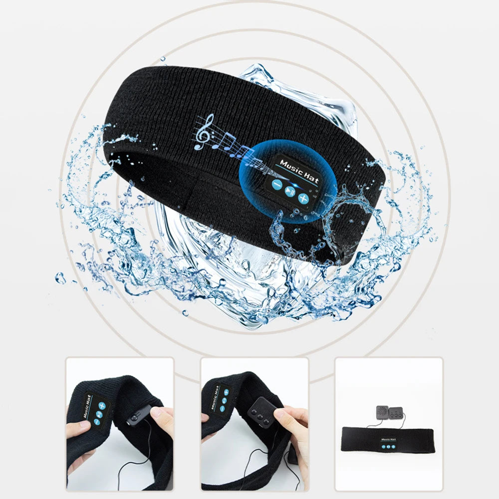 Bluetooth Sports Headband Headphones