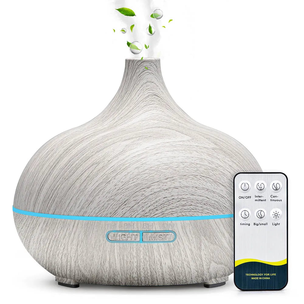 500ML Wood Grain Aroma Diffuser