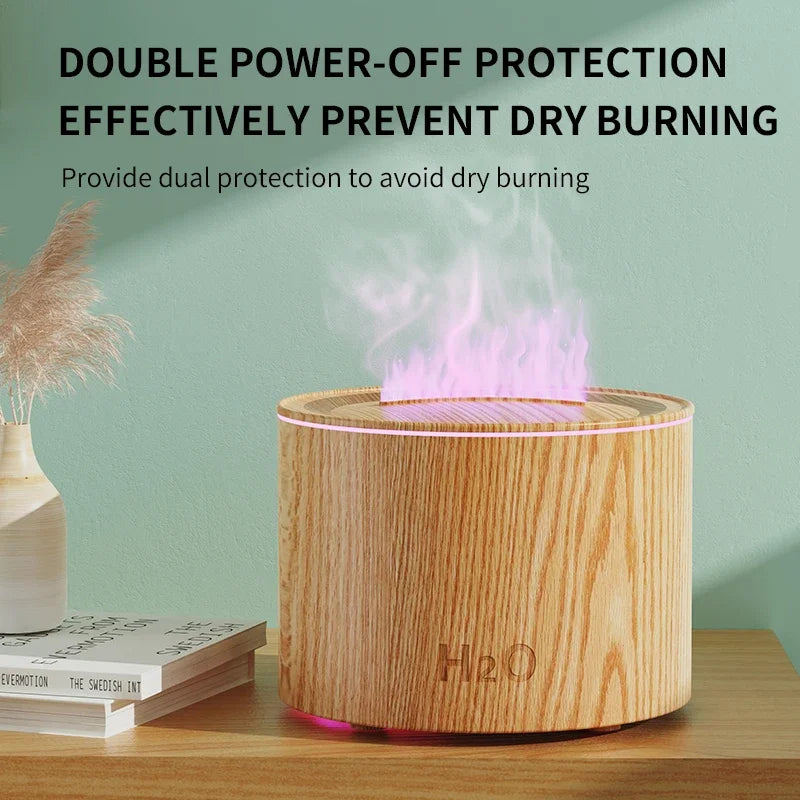 USB Gradient Flame Aroma Humidifier 160ml