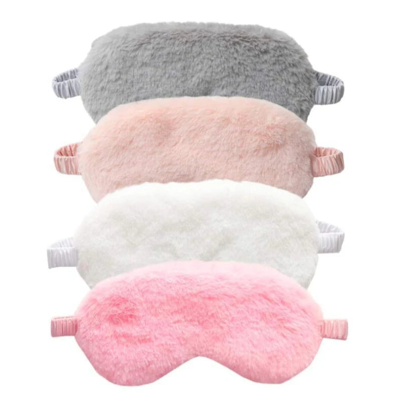 Cute Plush Sleeping Mask – Soft Eye Cover