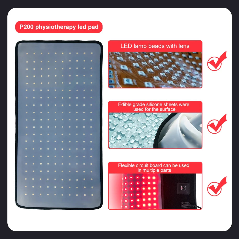 Portable Heated Infrared Massage Pad