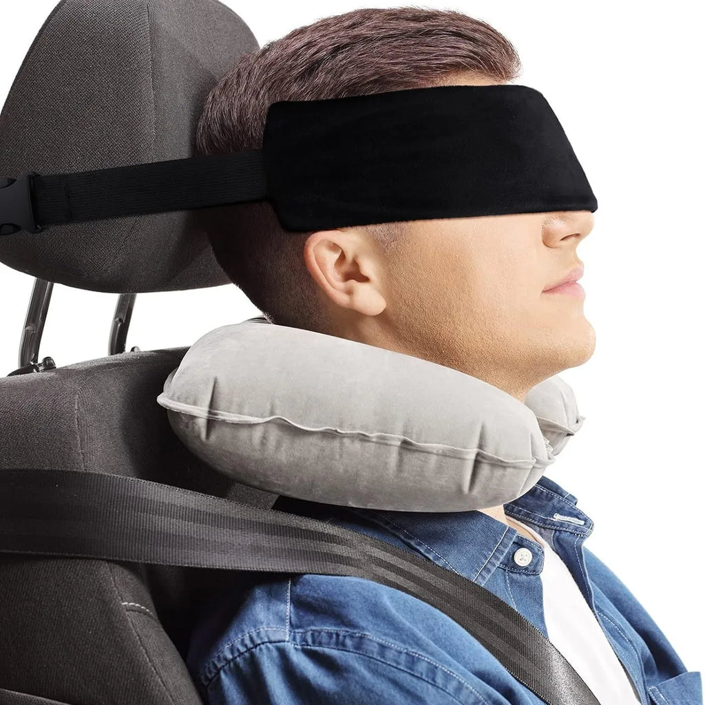 Adjustable Travel Head Support Belt Pillow