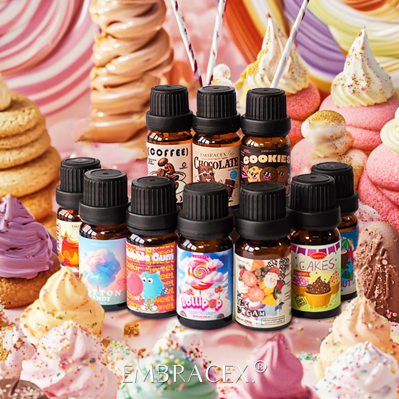 12-Pc Gourmet Essential Oils Set