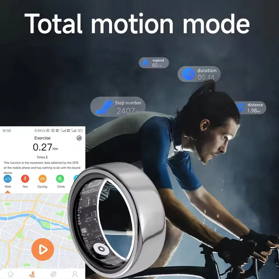 2025 Smart Ring Health & Fitness Tracker