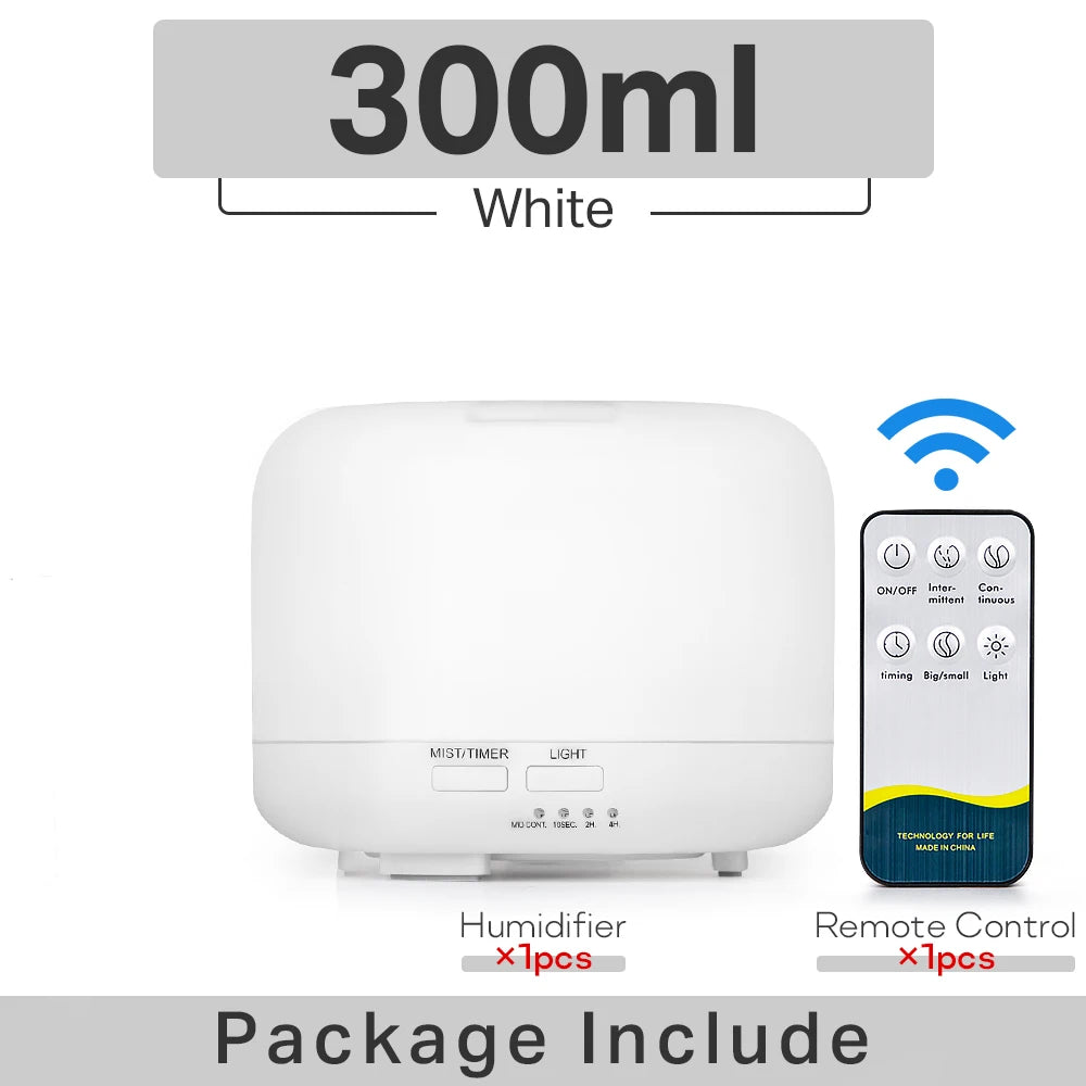 Ultrasonic Air Humidifier & Diffuser