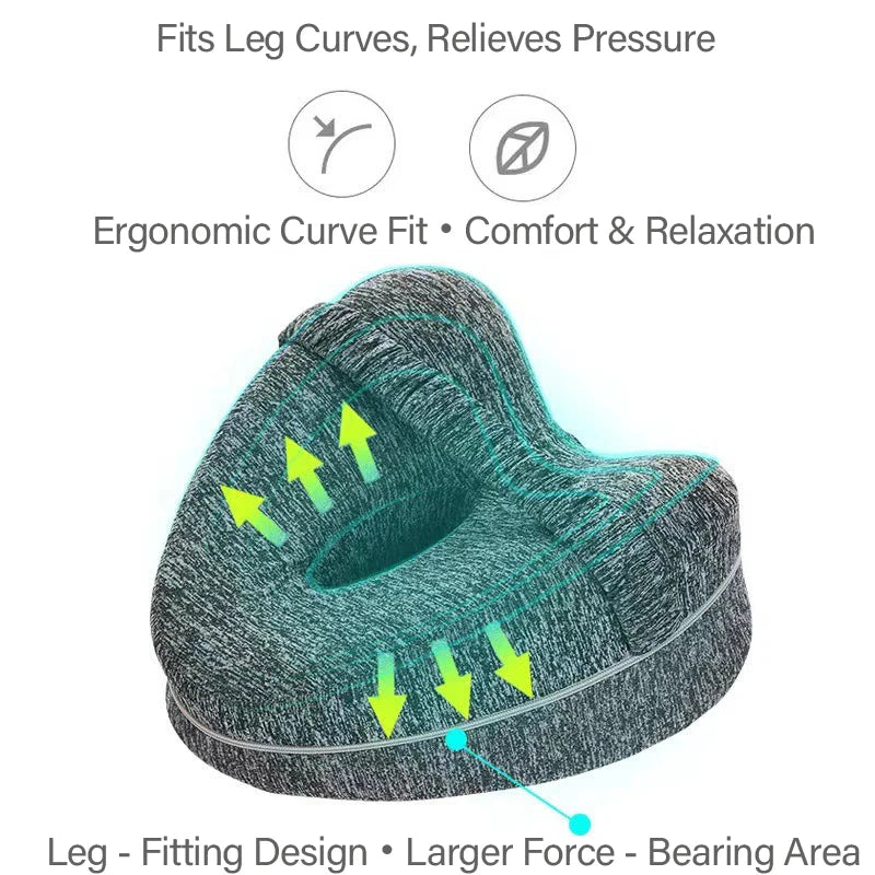Memory Foam Ergonomic Leg Pillow