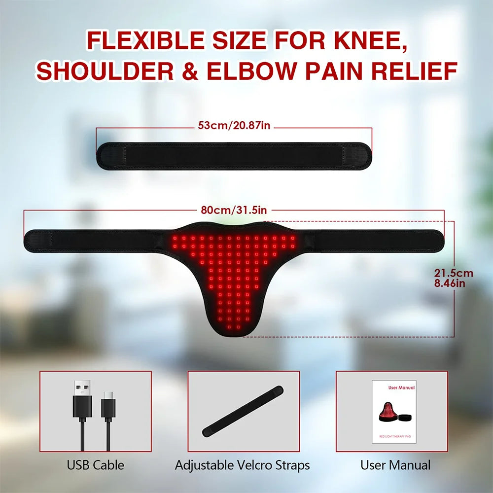 82-LED Red & Infrared Therapy Belt