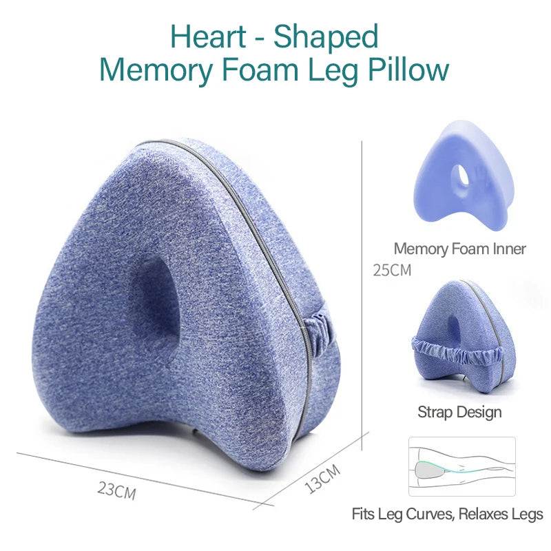 Memory Foam Ergonomic Leg Pillow