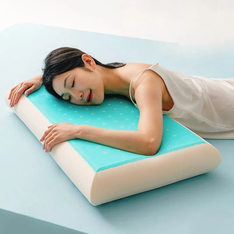 Gel Memory Foam Neck Support Pillow
