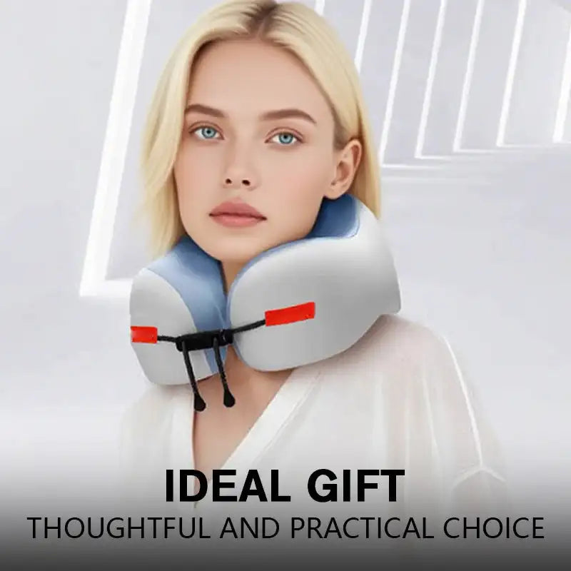 Portable Memory Foam Travel Neck Pillow