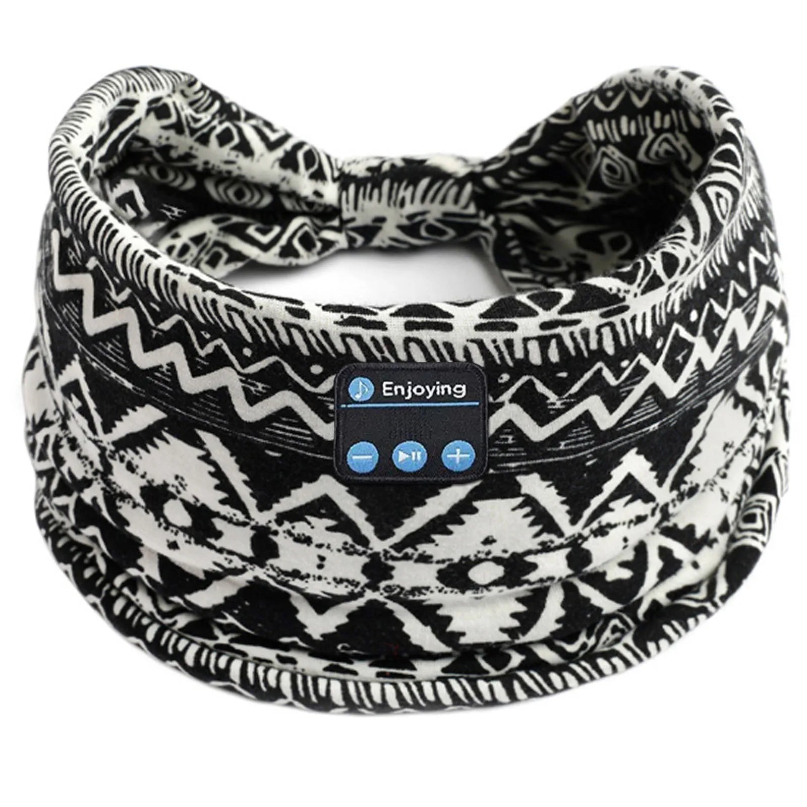 Wireless Leopard Sleep Headband Headphones