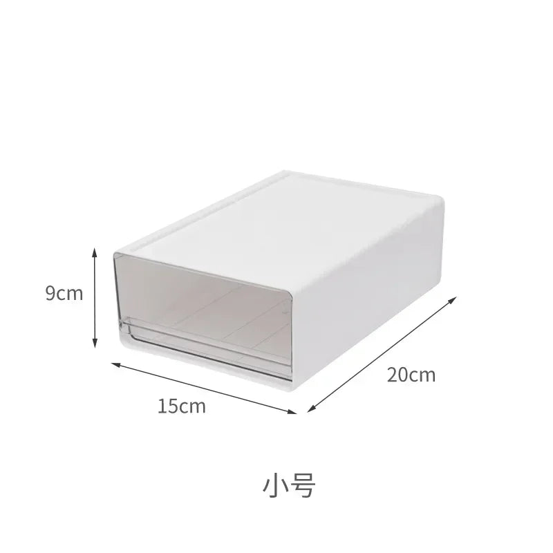 Transparent Drawer Desktop Storage Box