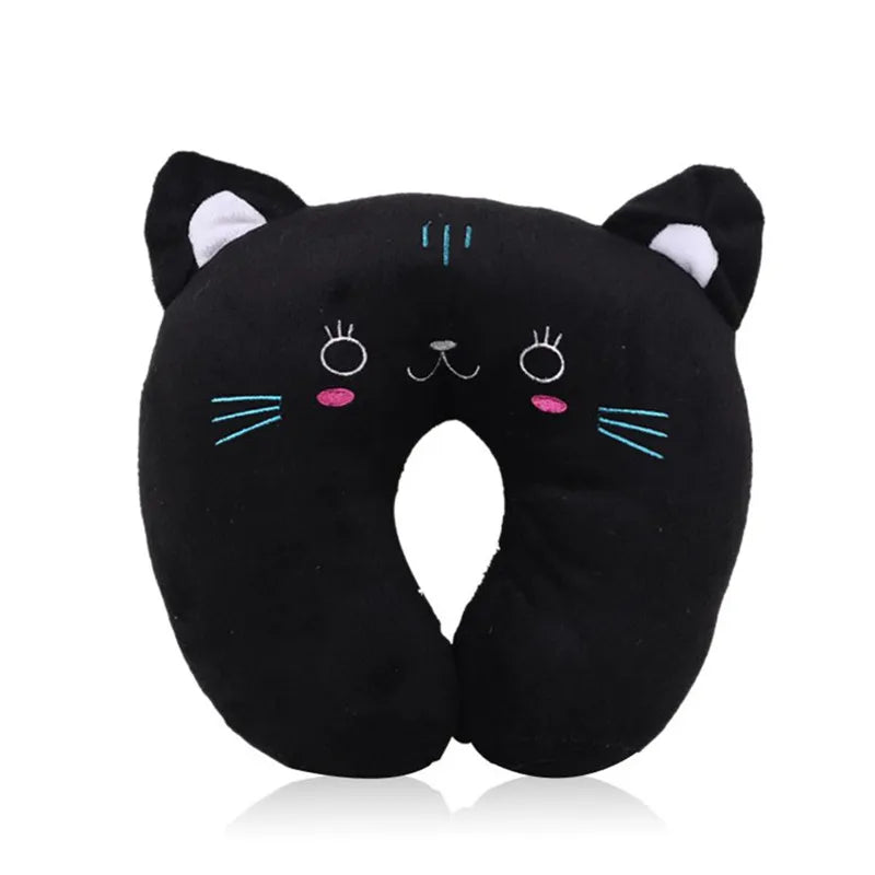 Soft Plush U-Shaped Travel Neck Pillow