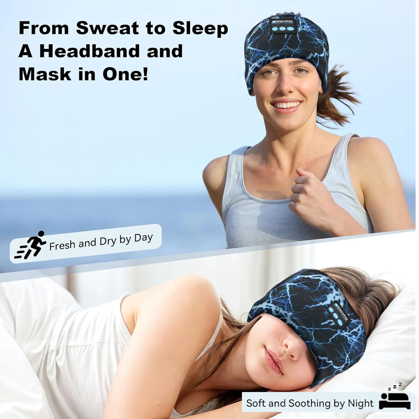 Bluetooth Sleep & Sports Headband