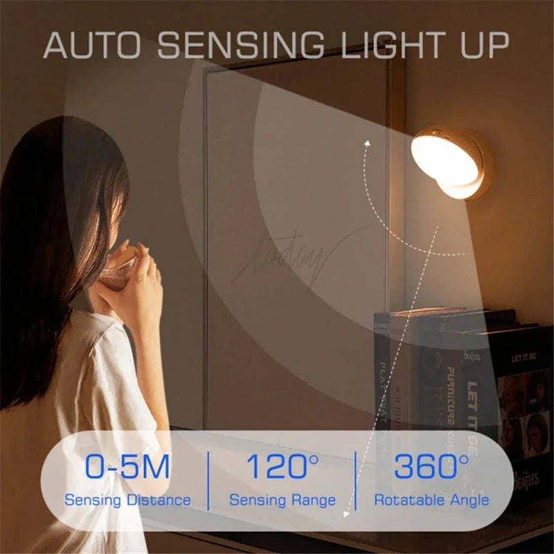 USB Rechargeable Motion Sensor LED Light