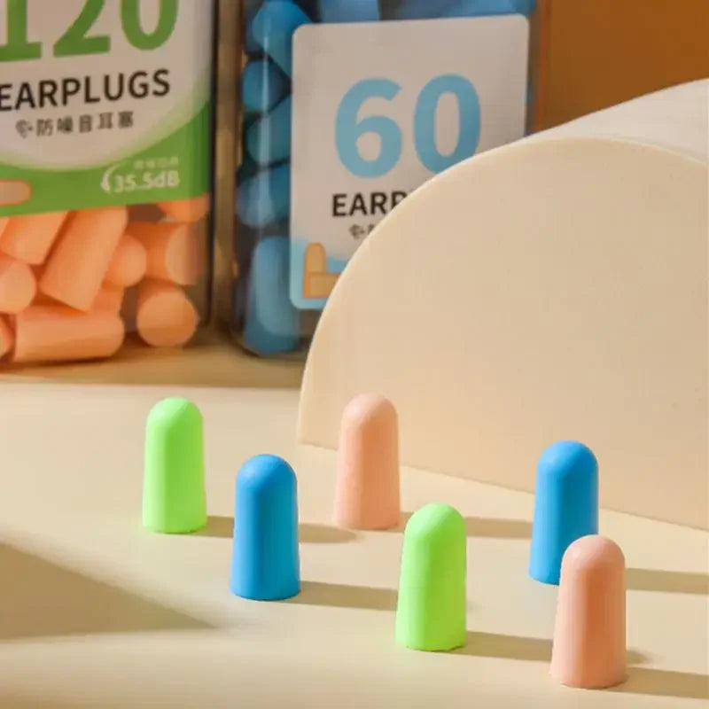Memory Foam Noise-Reducing Ear Plugs