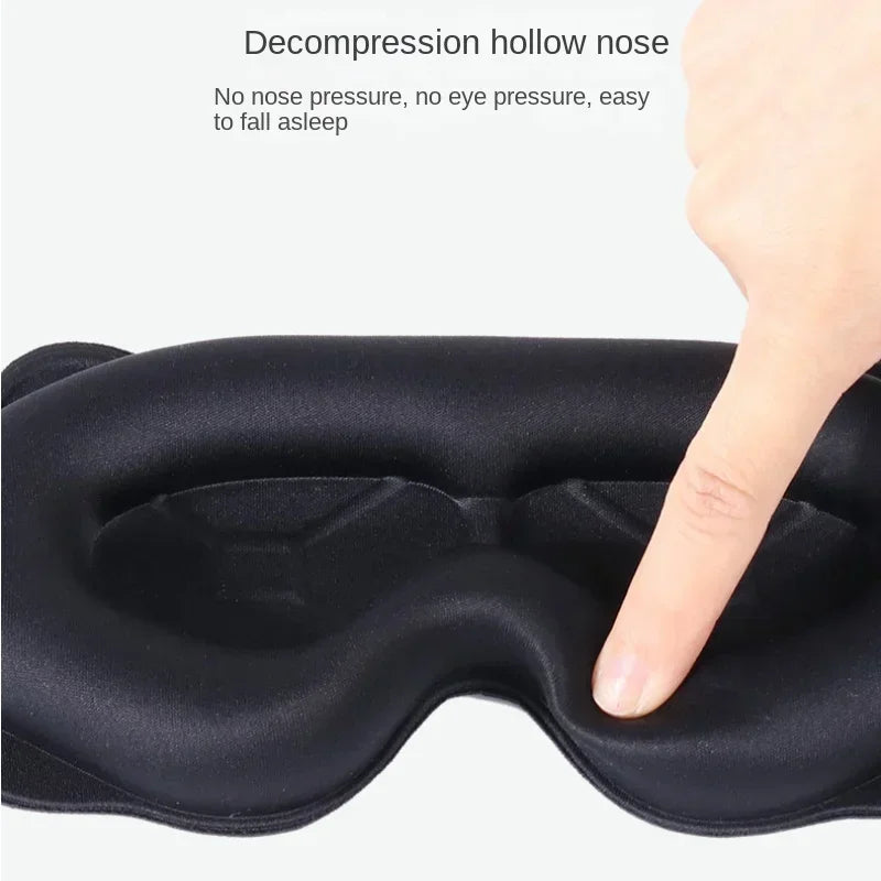 3D Sleep Mask – Light Blocking Eye Cover