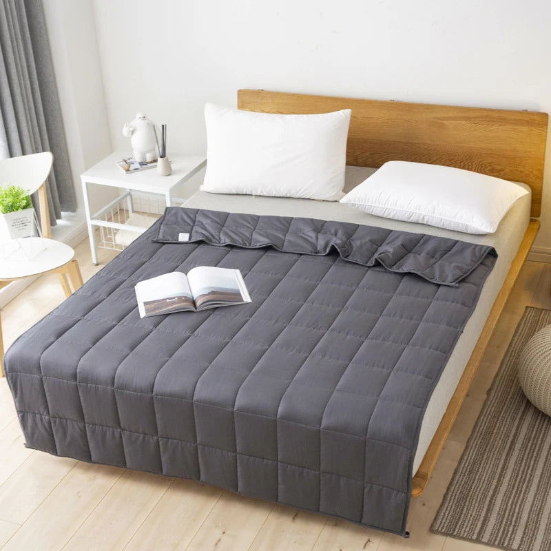 Weighted Quilted Blanket for Adults