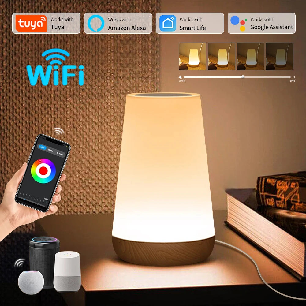 TUYA WiFi Smart Touch LED Table Lamp