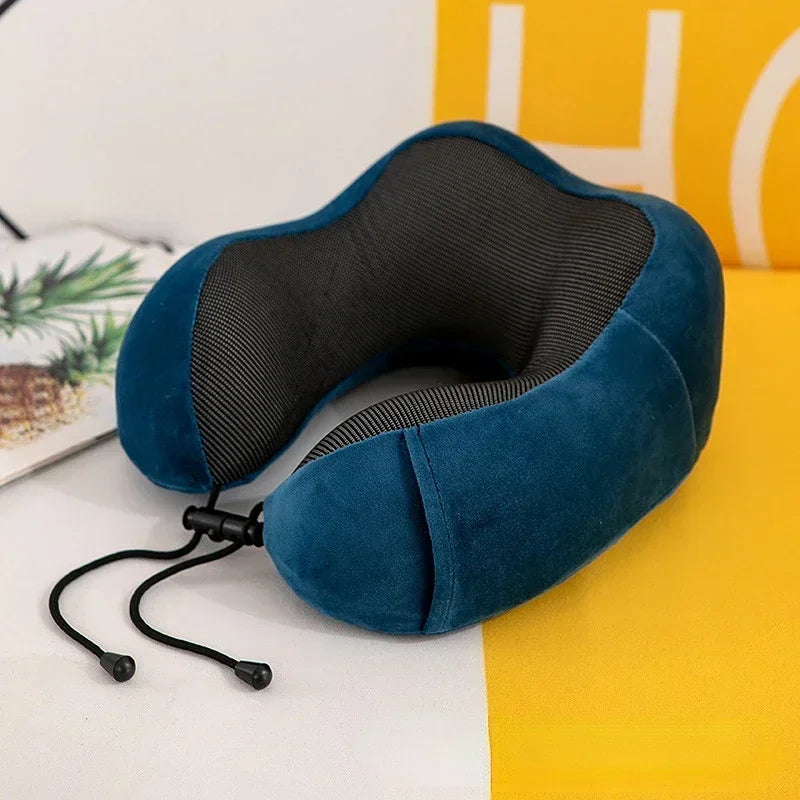 U-Shaped Memory Foam Travel Neck Pillow