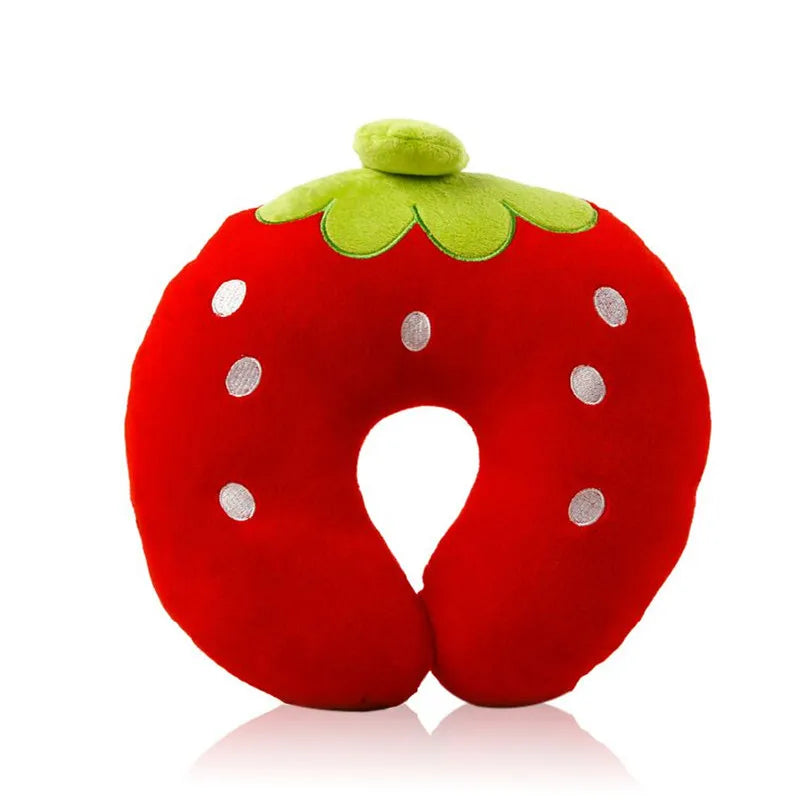 Soft Plush U-Shaped Travel Neck Pillow