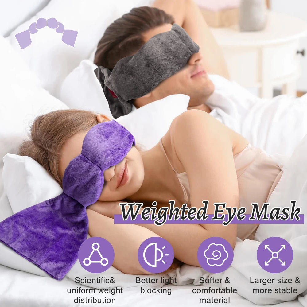 Weighted Sleep Mask Eye Pillow