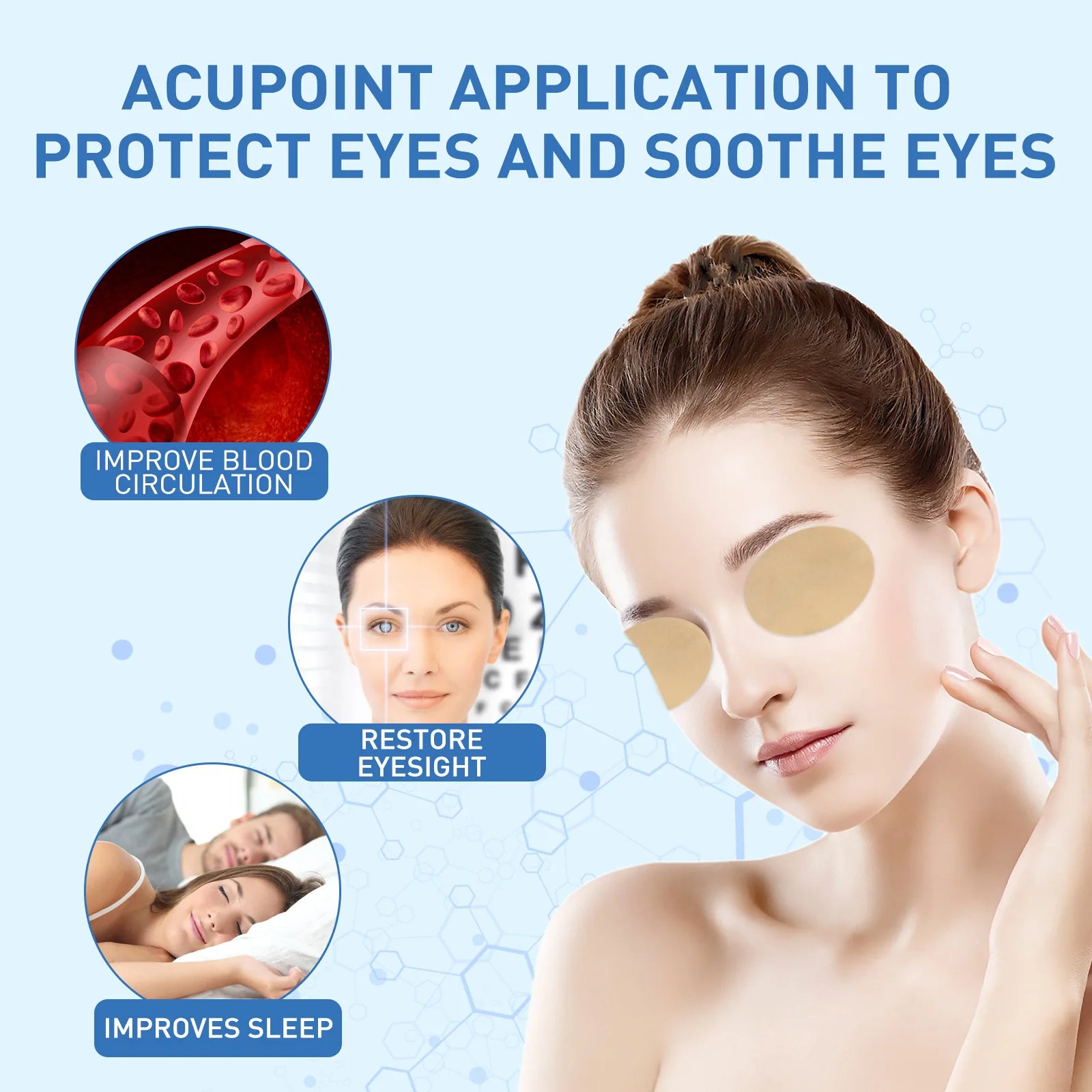 Eye Care Patches – Relieve Fatigue & Dry Eyes