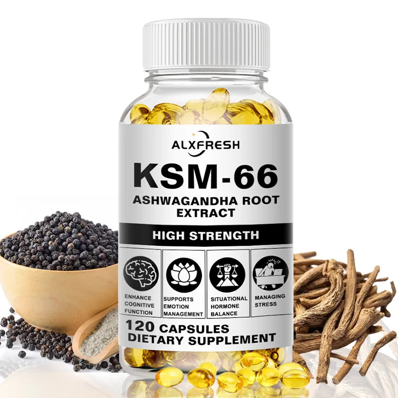 Ashwagandha Capsules for Stress Relief