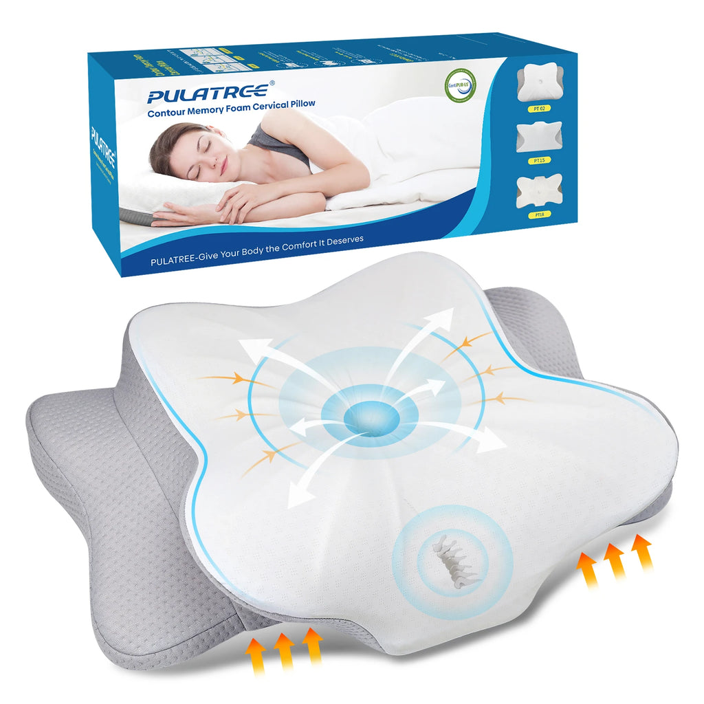 Odorless Memory Foam Cervical Pillow