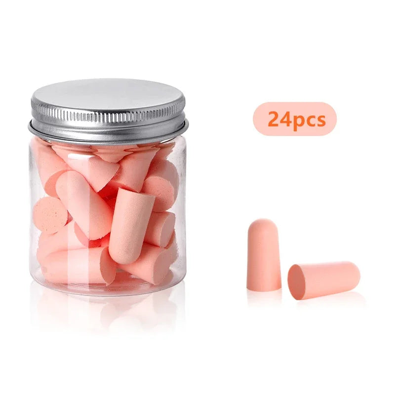 Memory Foam Noise-Reducing Ear Plugs