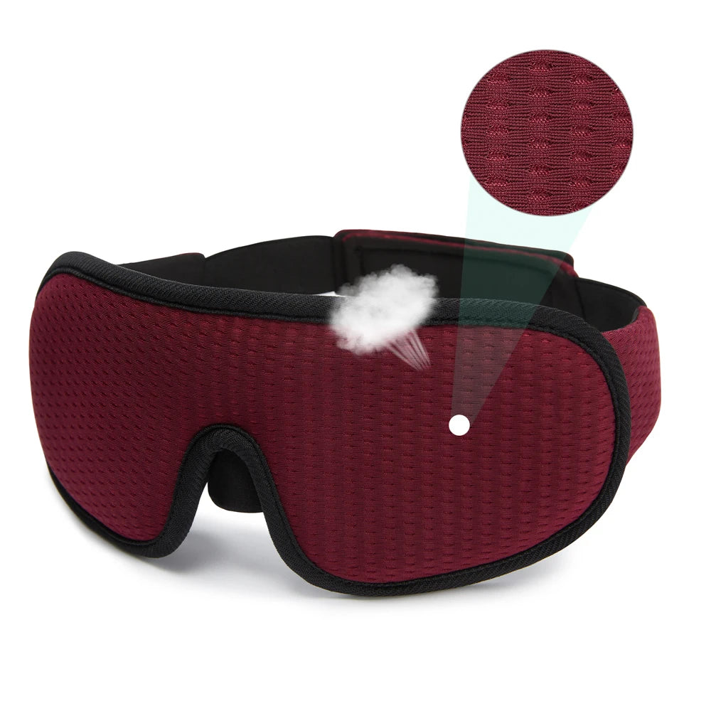 3D Contour Sleep Mask for Travel & Night