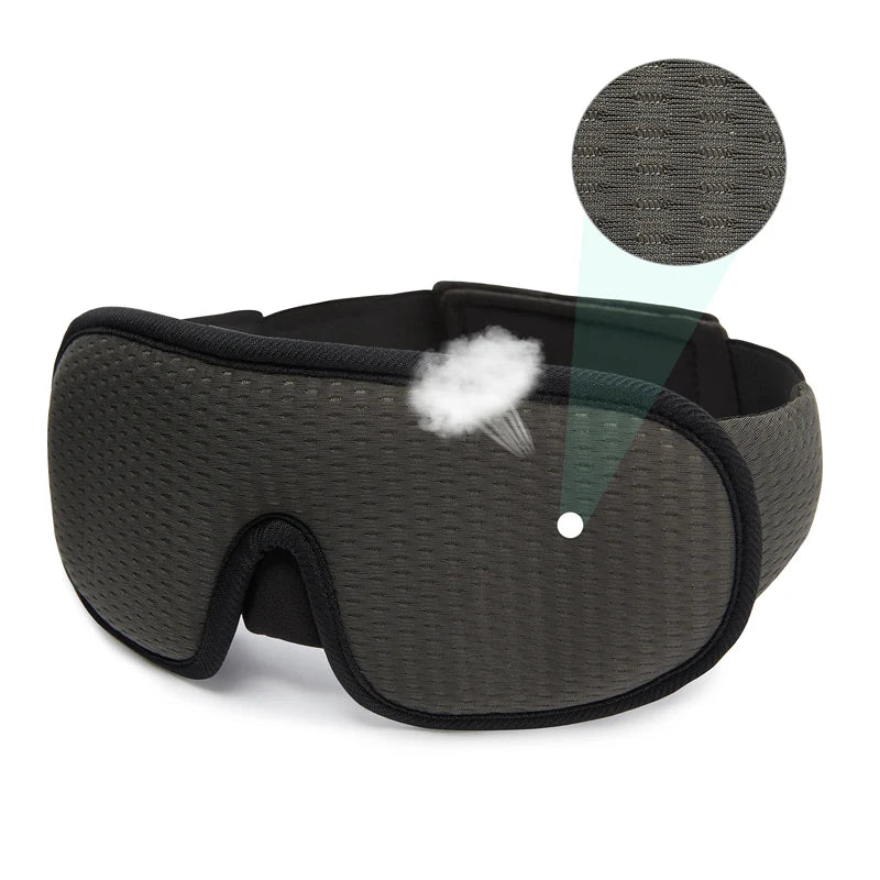 3D Contour Sleep Mask for Travel & Night