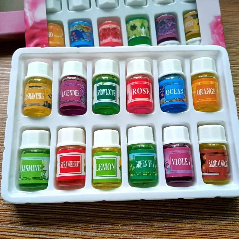 12PCS 3ml Aromatherapy Essential Oils
