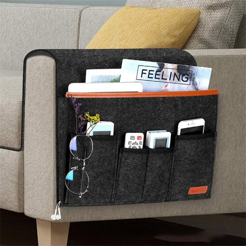 Felt Bedside Storage Pocket Organizer
