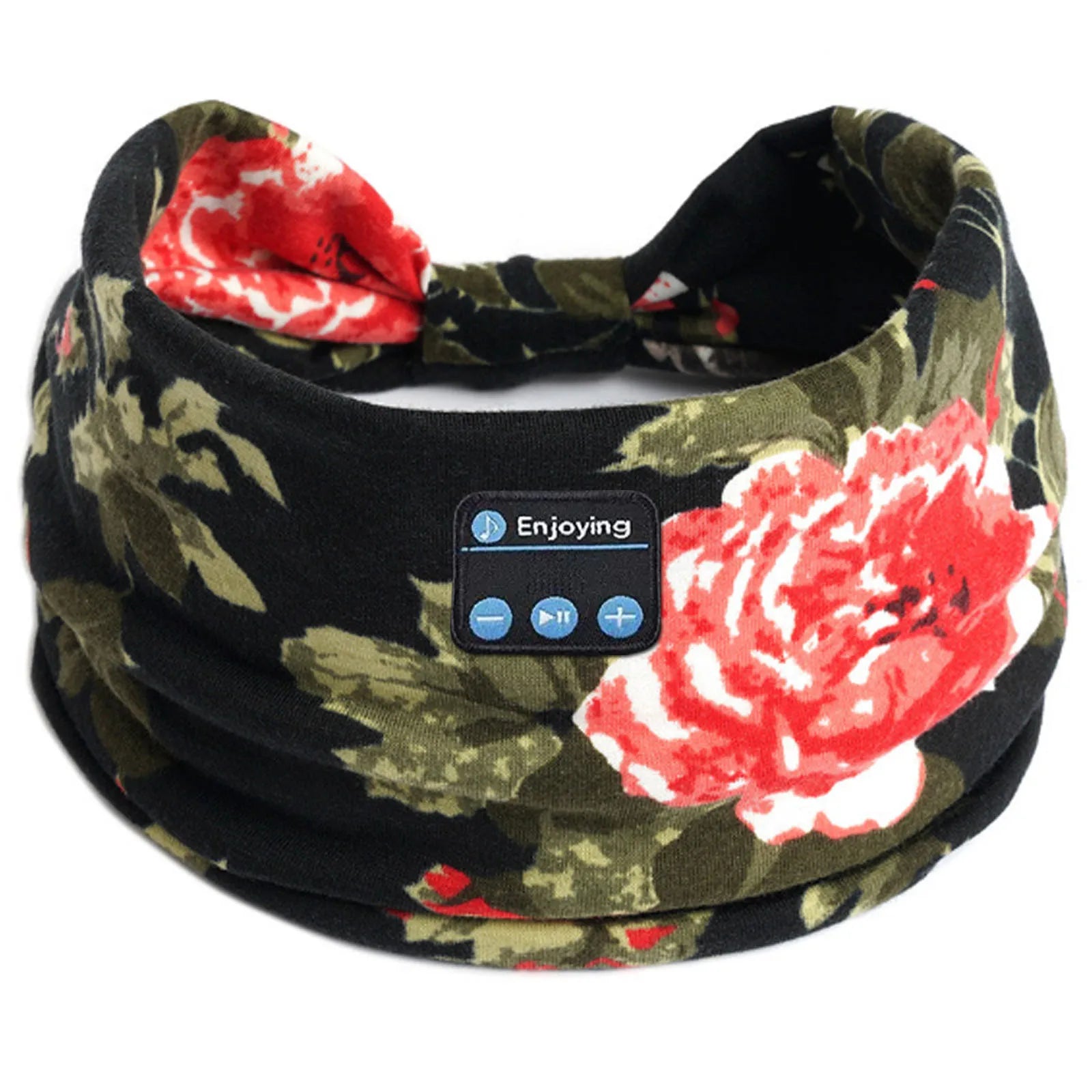 Wireless Leopard Sleep Headband Headphones