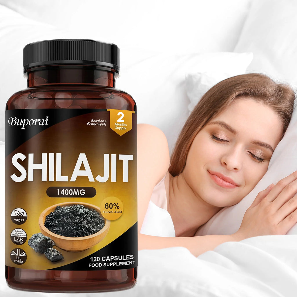 Shilajit Capsules 1400mg – Energy & Immunity